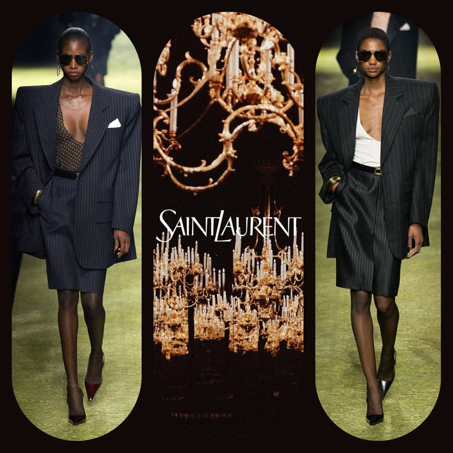 1 Saint Laurent 秋冬 2023 2024 巴黎 Runway 杂志