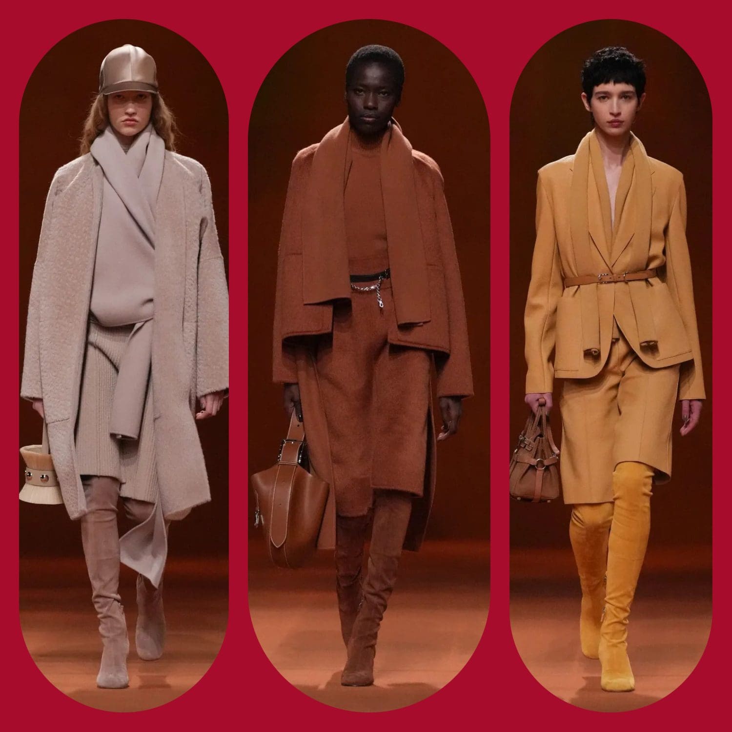 2 エルメス 秋冬 2023 2024 パリ Runway Magazineに