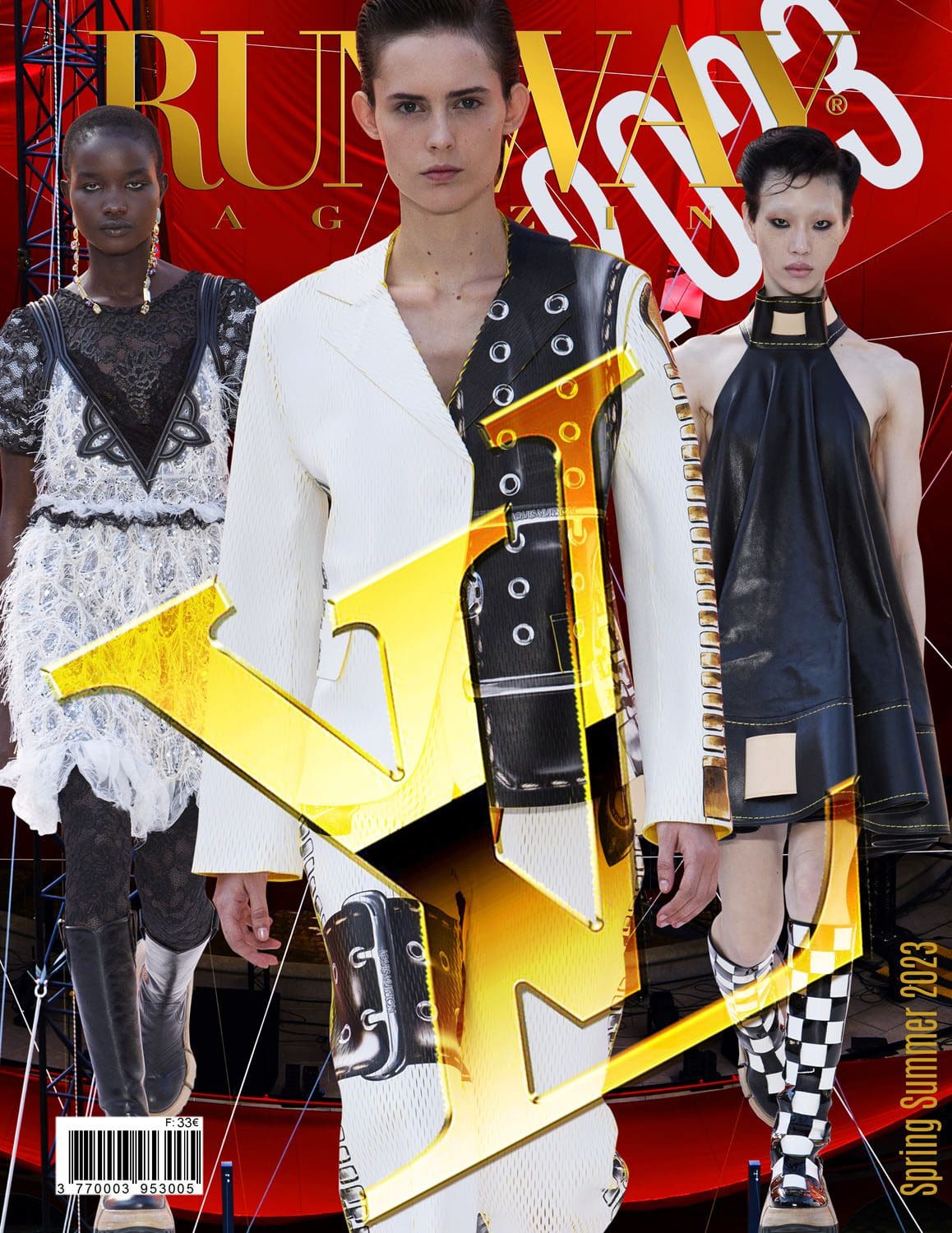 2 Runway Magazine cover Louis Vuitton Spring Summer 2023