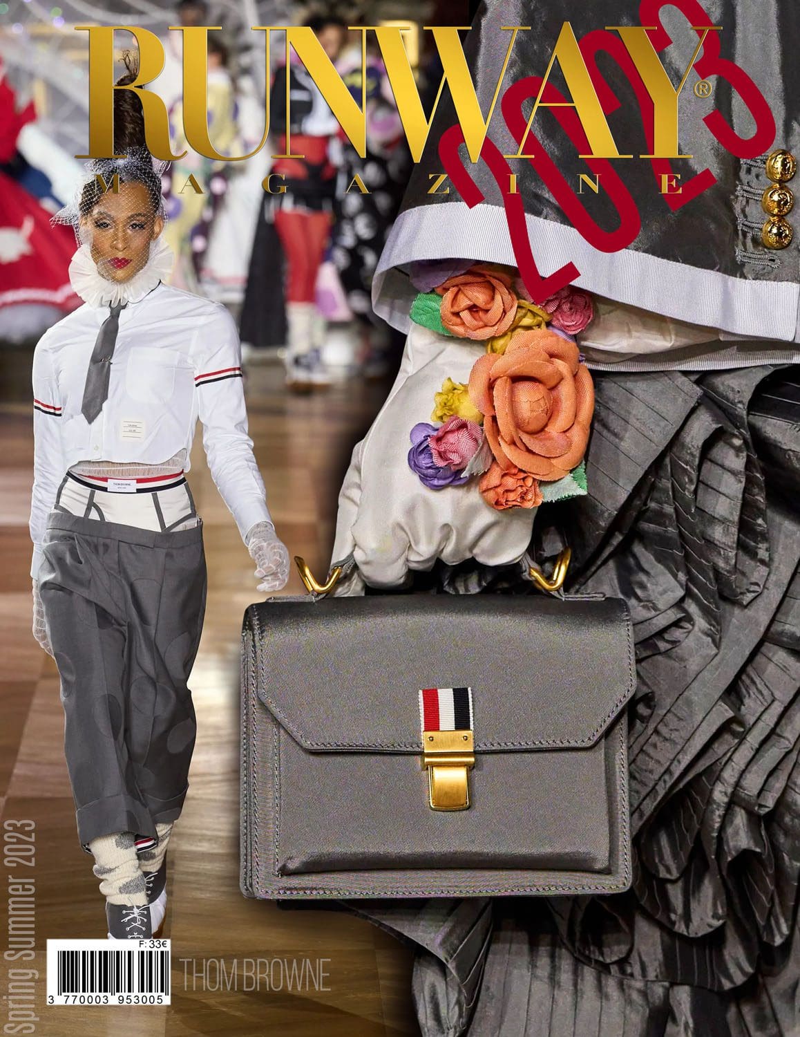 2 Runway Обложка журнала Thom Browne Spring Summer 2023