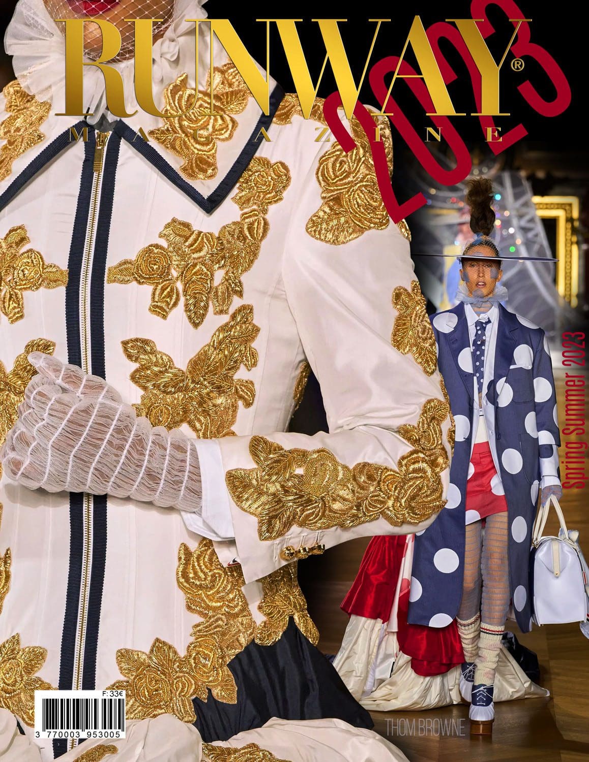 3 Runway Обложка журнала Thom Browne Spring Summer 2023