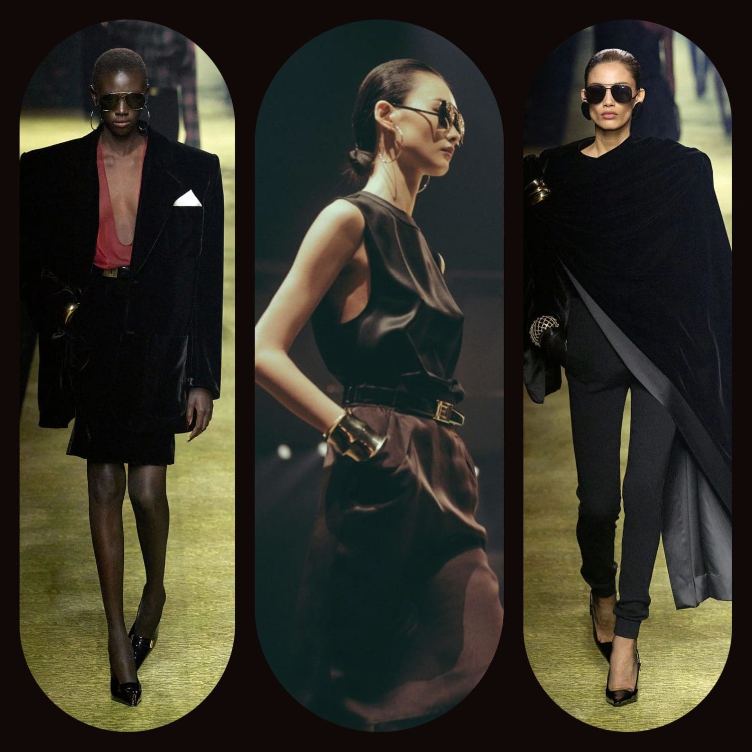 4 Saint Laurent 秋冬 2023 2024 巴黎 Runway 杂志