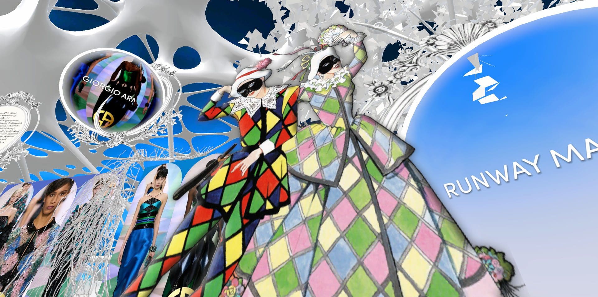 Armani Web3 - Armani Metaverse 首次亮相 Runway 杂志 Web3 - Runway 元宇宙