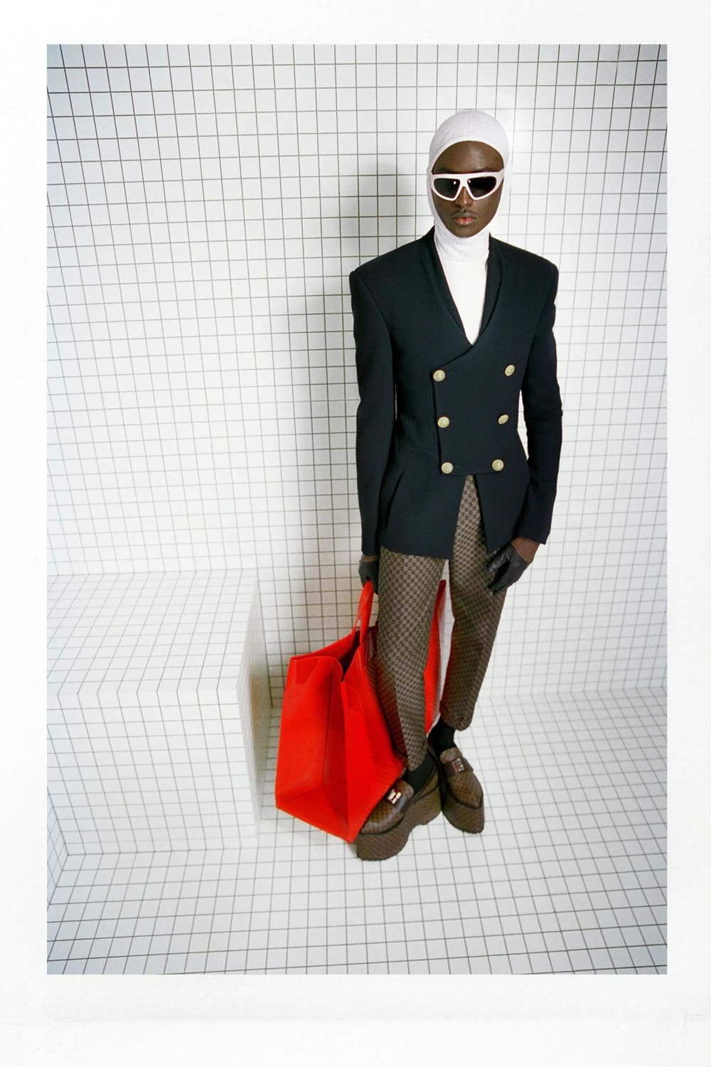 Balmain Fall 2023 Menswear por Olivier Rousteing Runway Revista 18