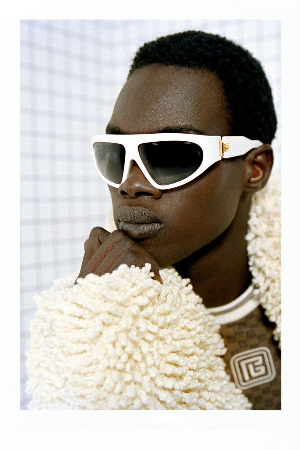 Balmain Fall 2023 Menswear por Olivier Rousteing Runway Revista 38