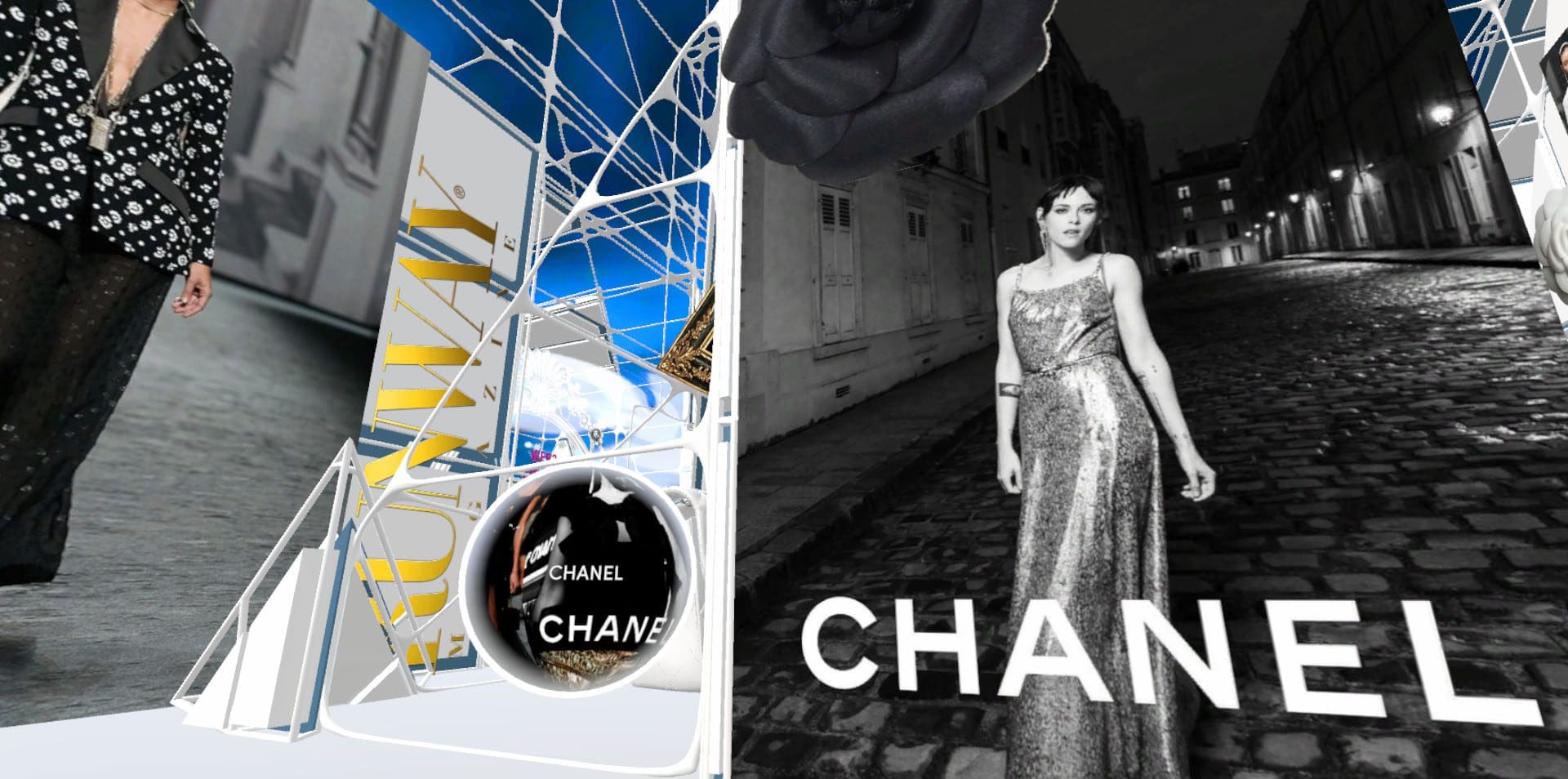 Chanel Web3 Chane Metaverse 首次亮相 Runway 杂志Web3 Runway 元界5