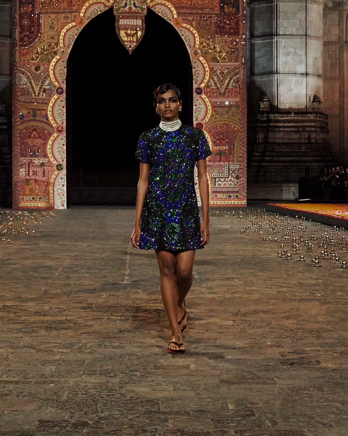 Dior Autunno 2023 Mumbai India Runway 78 Magazine