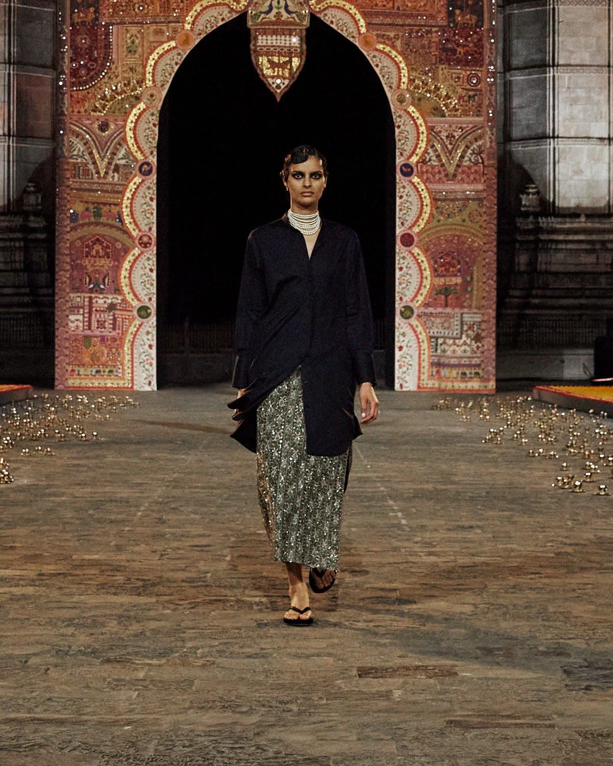Dior Autunno 2023 Mumbai India Runway 8 Magazine