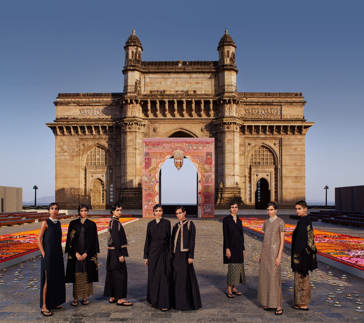 Dior Fall 2023 Mumbai India, primo sguardo Runway 9 Magazine