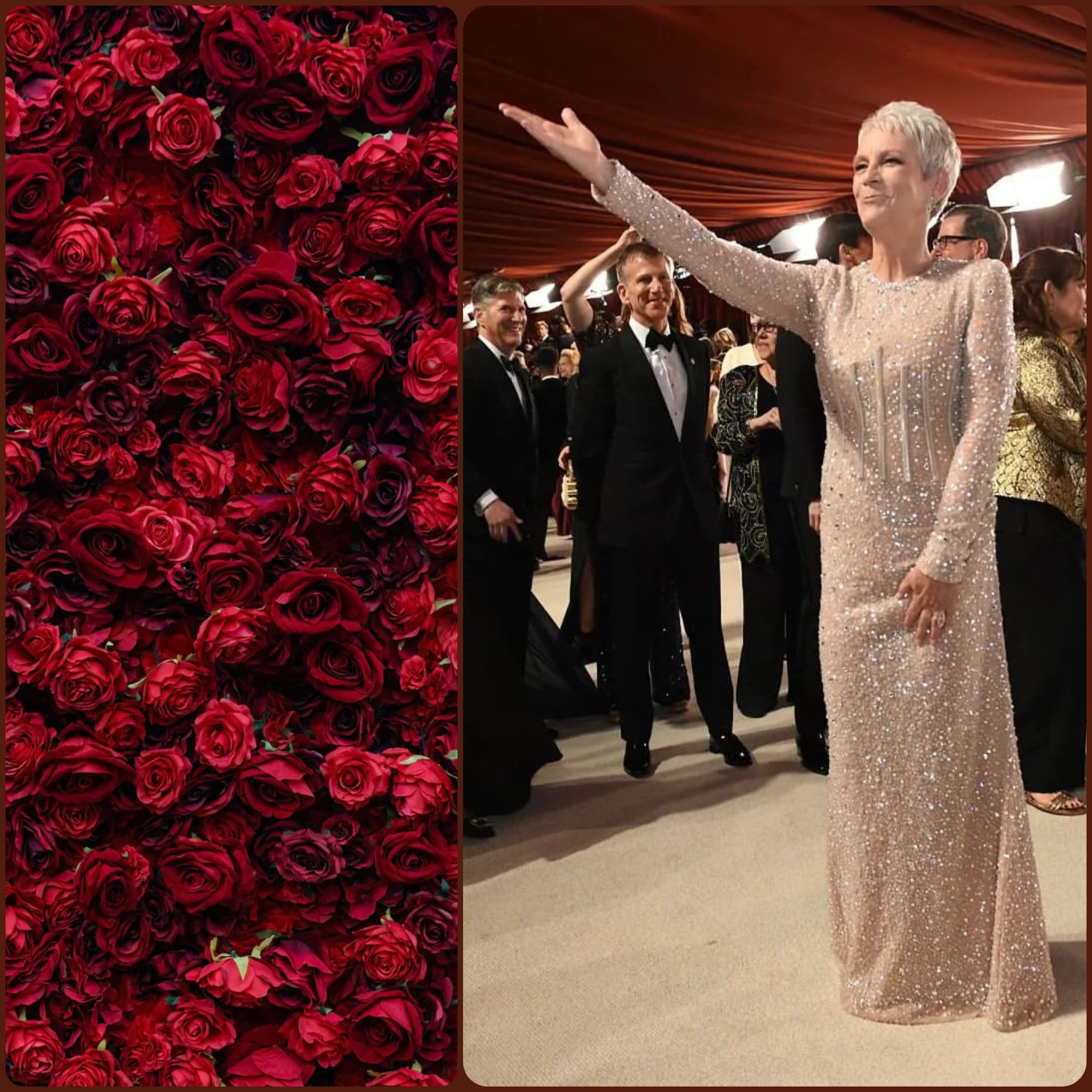 Jamie Lee Curtis in Dolce Gabbana personalizzato agli Oscar 2023 Runway Rivista 11 1