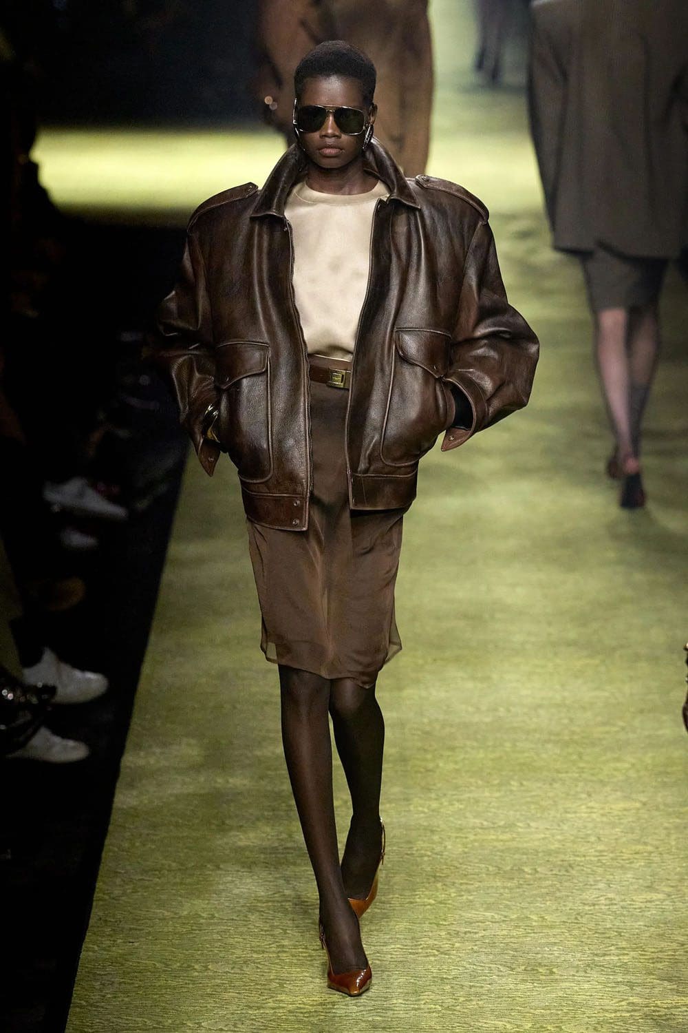 Saint Laurent 秋冬 2023 2024 巴黎 Runway 34杂志
