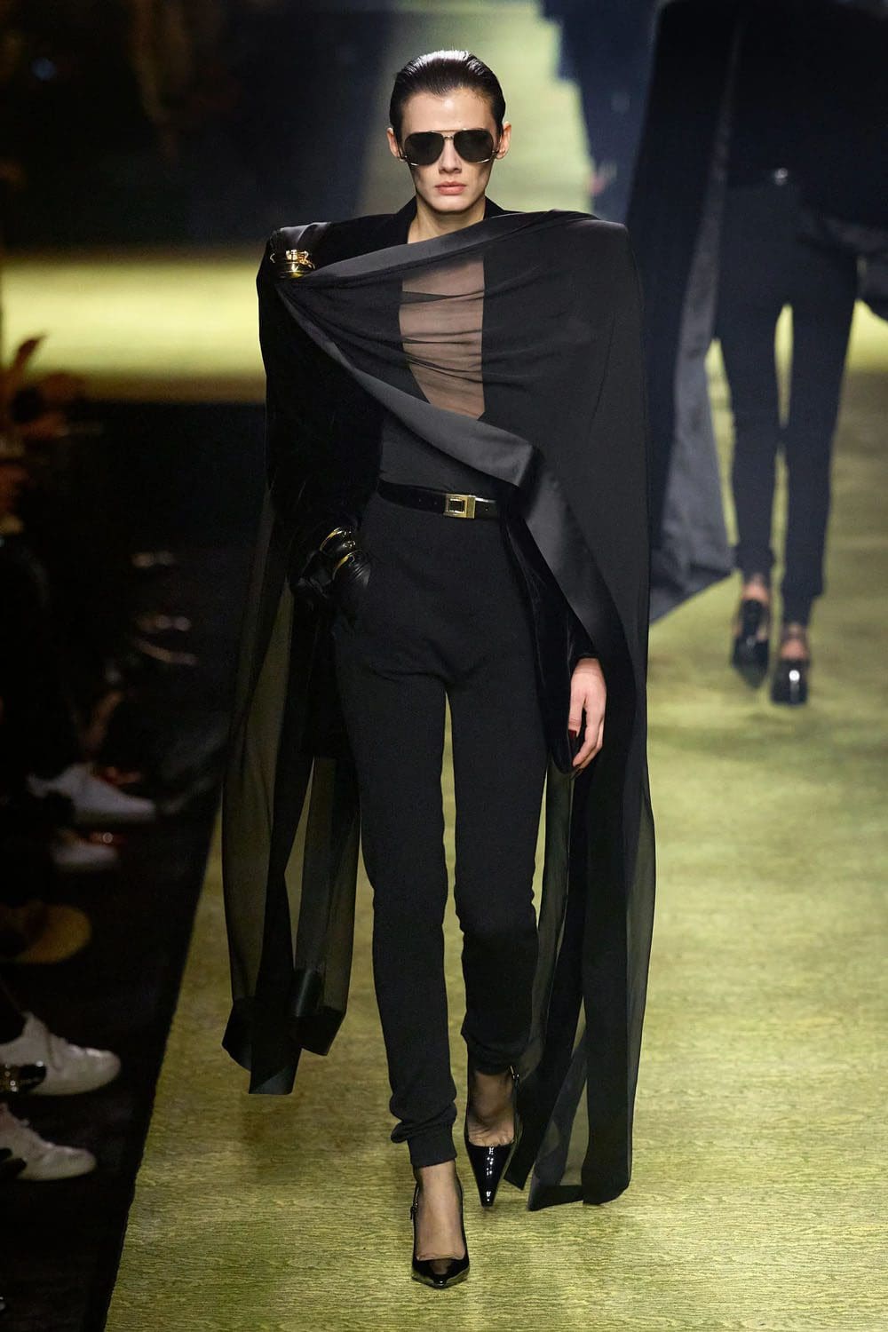 Saint Laurent 秋冬 2023 2024 巴黎 Runway 50杂志