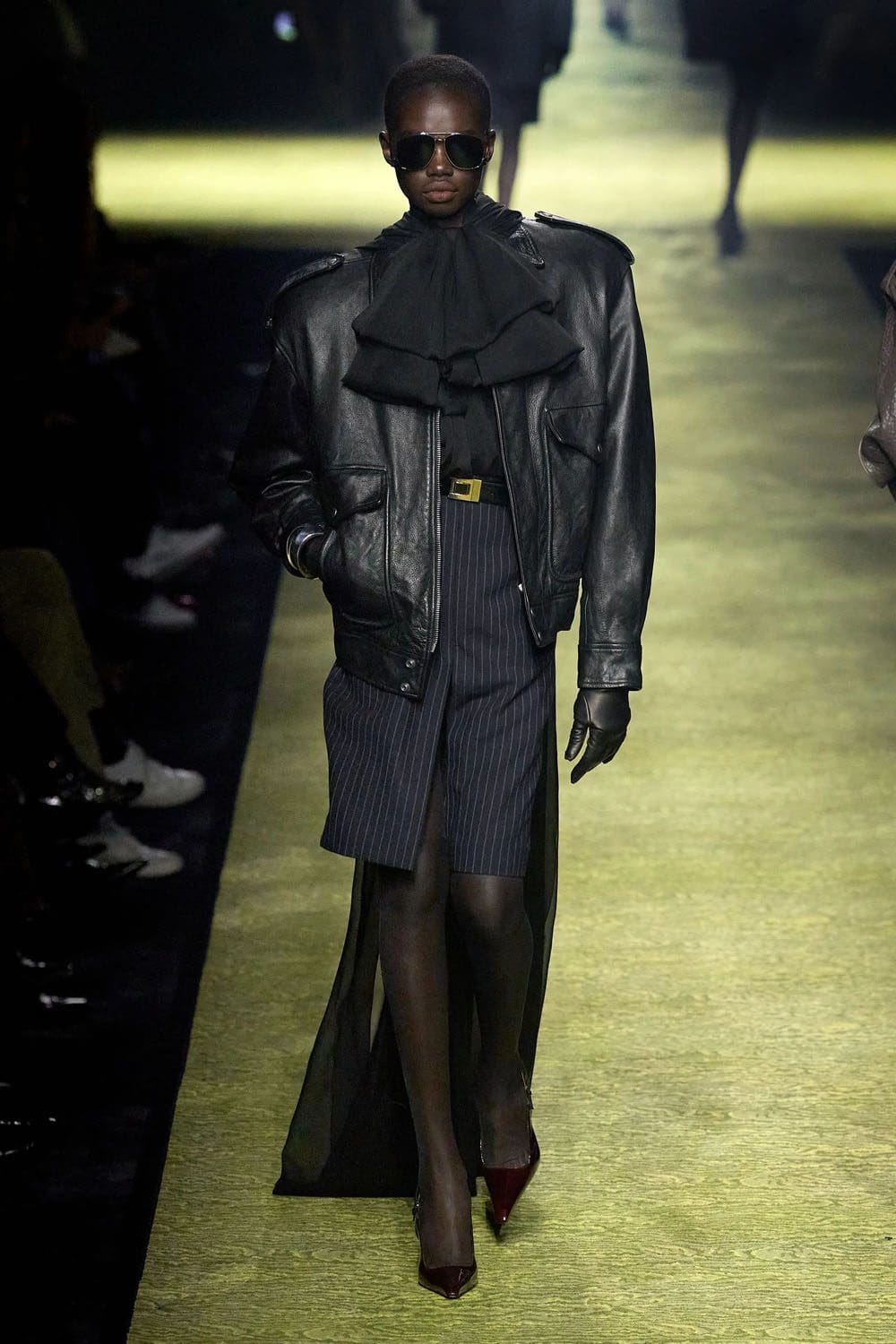 Saint Laurent 秋冬 2023 2024 巴黎 Runway 9杂志