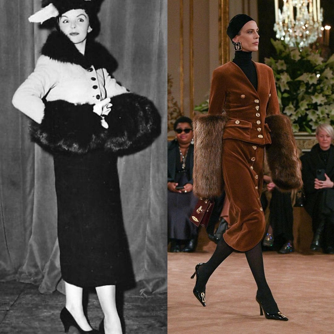 Veste Schiaparelli avec manchettes 1938 Schiaparelli Automne Hiver 2023 2024