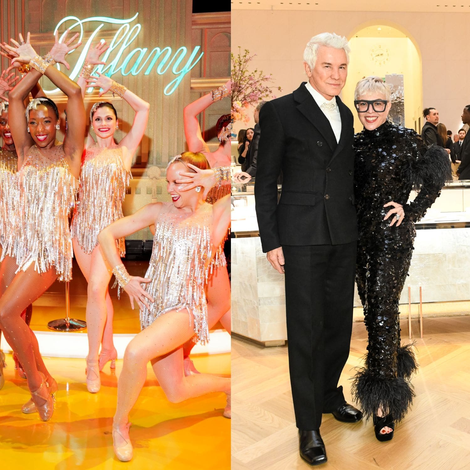 Tiffany&Co's Baz Luhrmann and Catherine Martin celebrate the reopening of New York's flagship store, The Landmark