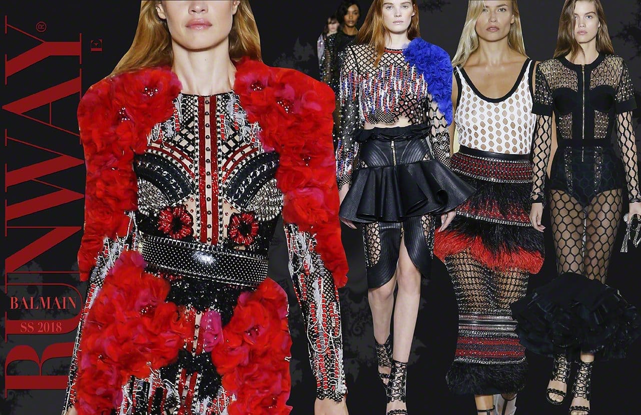 BALMAIN Spring Summer 2018 by Runway Magazine
