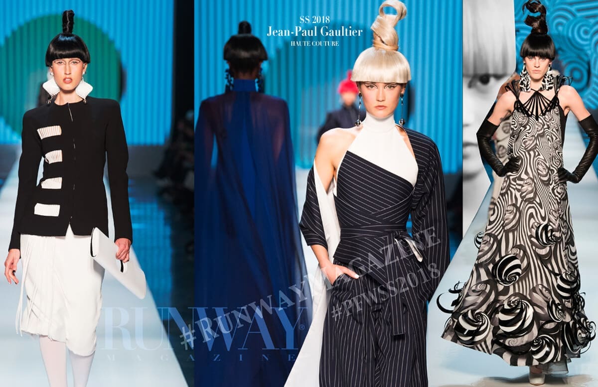 JEAN PAUL GAULTIER Alta Costura Primavera Verão 2018 por Runway revista
