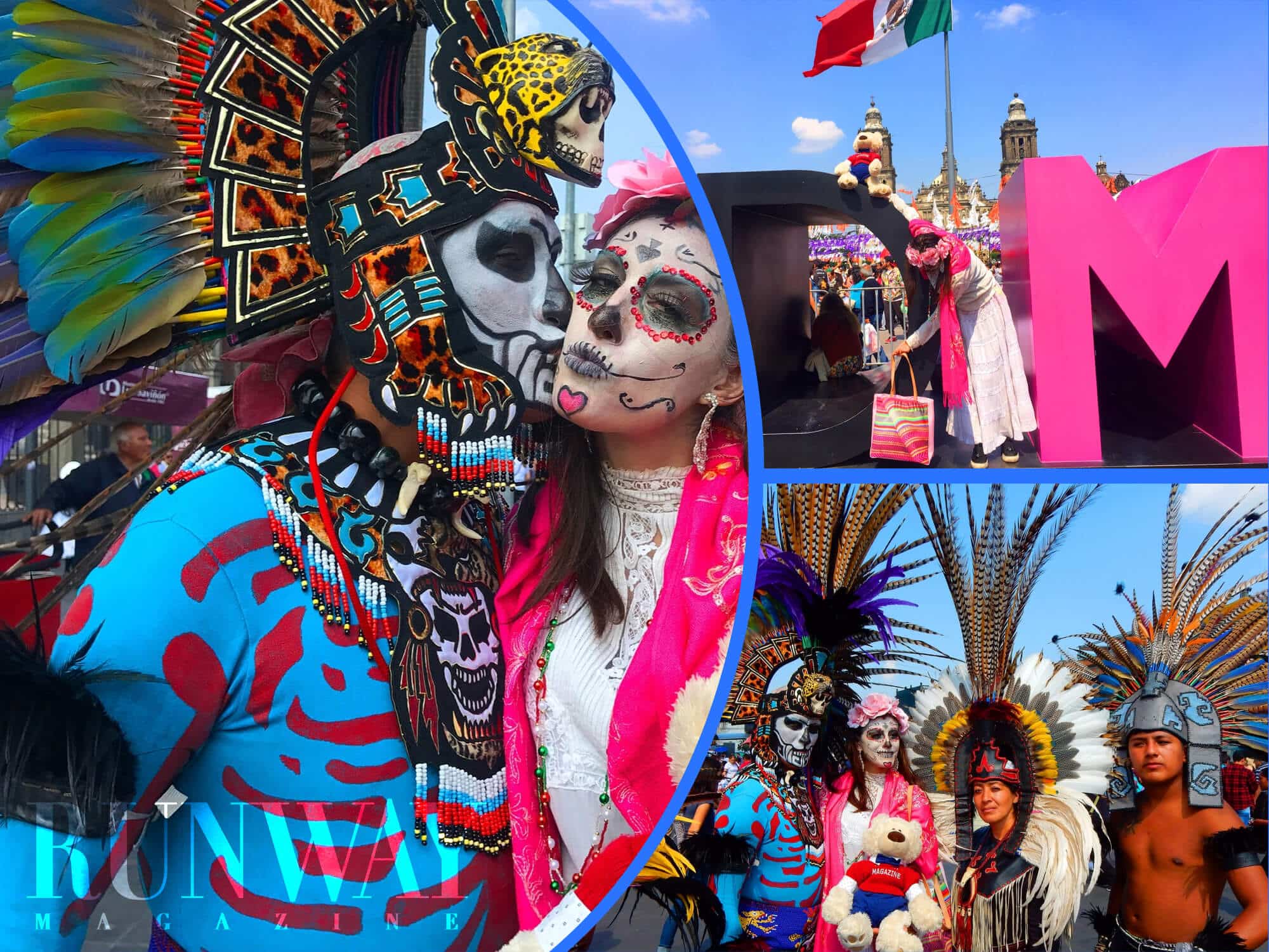 Runway Rivista Day of the Dead in Messico