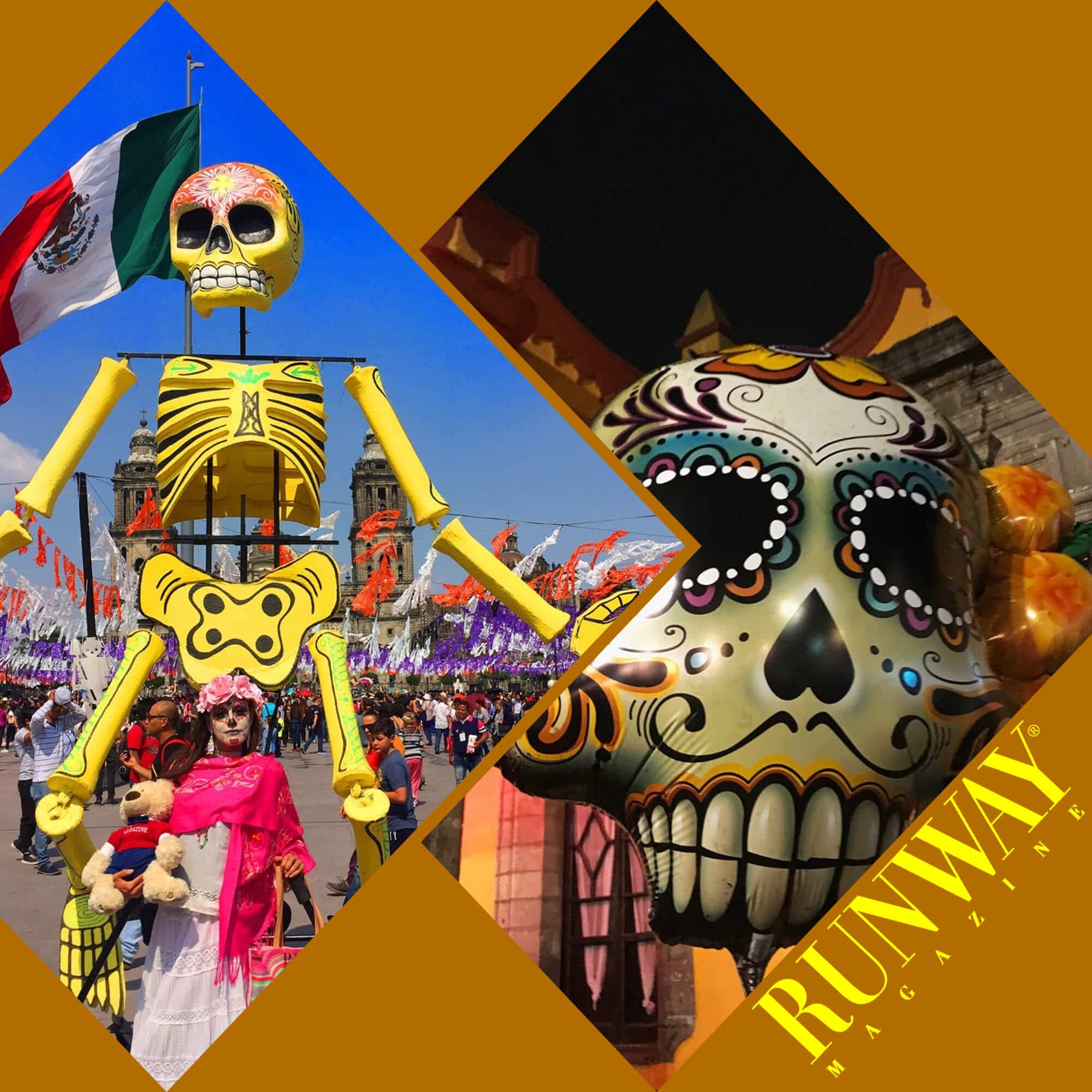 Runway Rivista il giorno dei morti in Messico Runway Rivista Day of the Dead in Messico