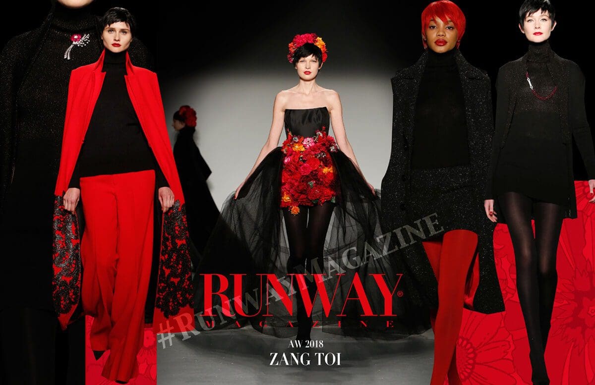 Zang Toi par Runway Magazine Automne Hiver 2018-19