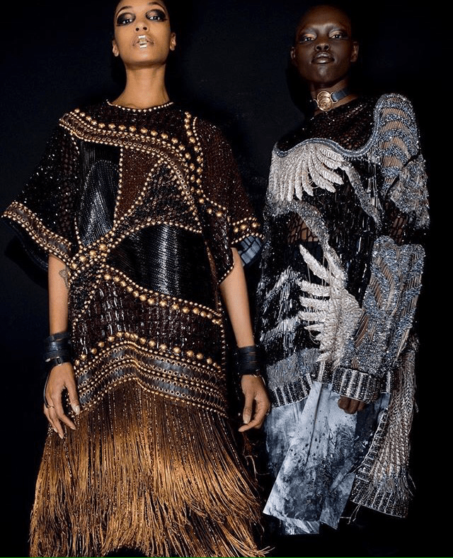 Balmain bei der Paris Fashion Week Herbst Winter 2017-2018 von Runway Magazin