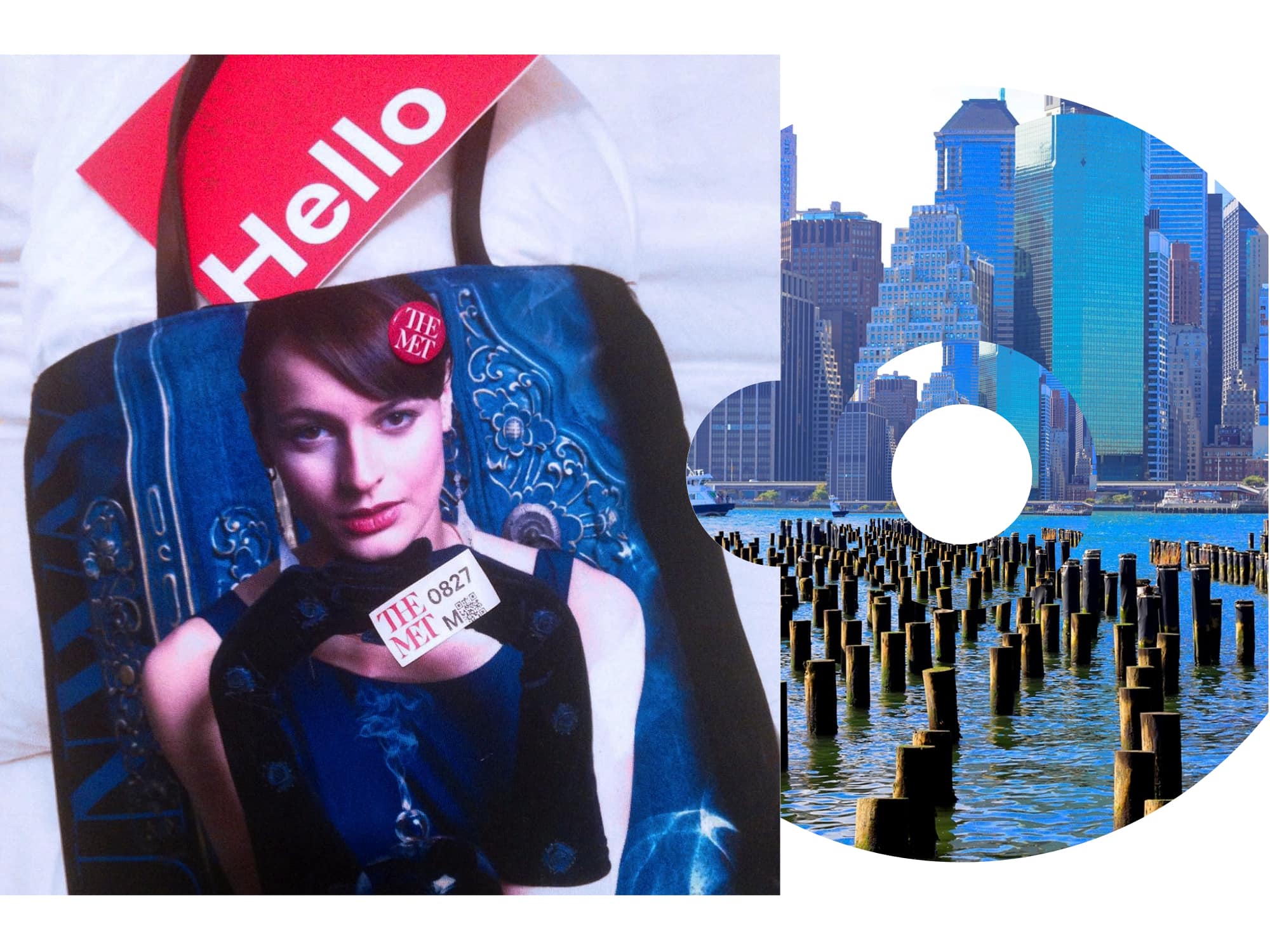 RUNWAY ЖУРНАЛ Tote в Нью-Йорке RUNWAY Сумка с короткими ручками MAGAZINE in New York Wonderland